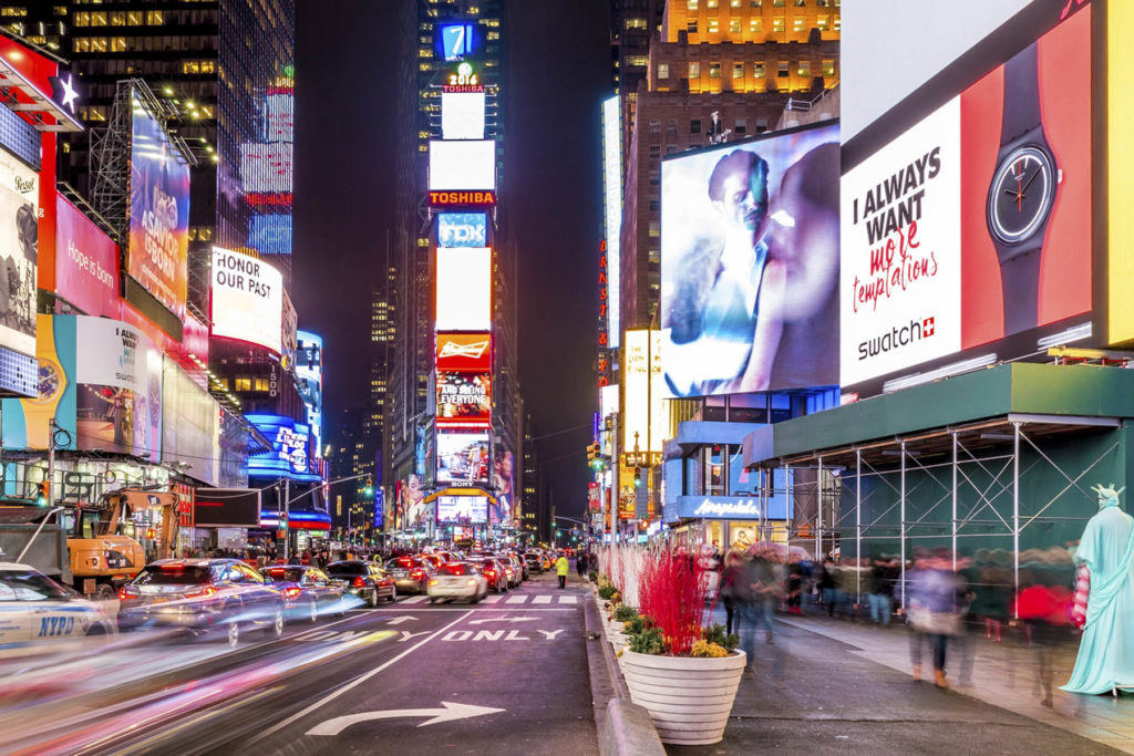 Times Square New York City | attractions near The Jewel Hotel NYC